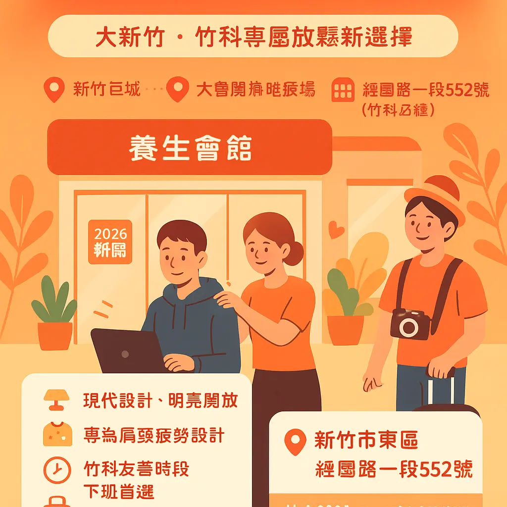 新竹按摩 - 竹科