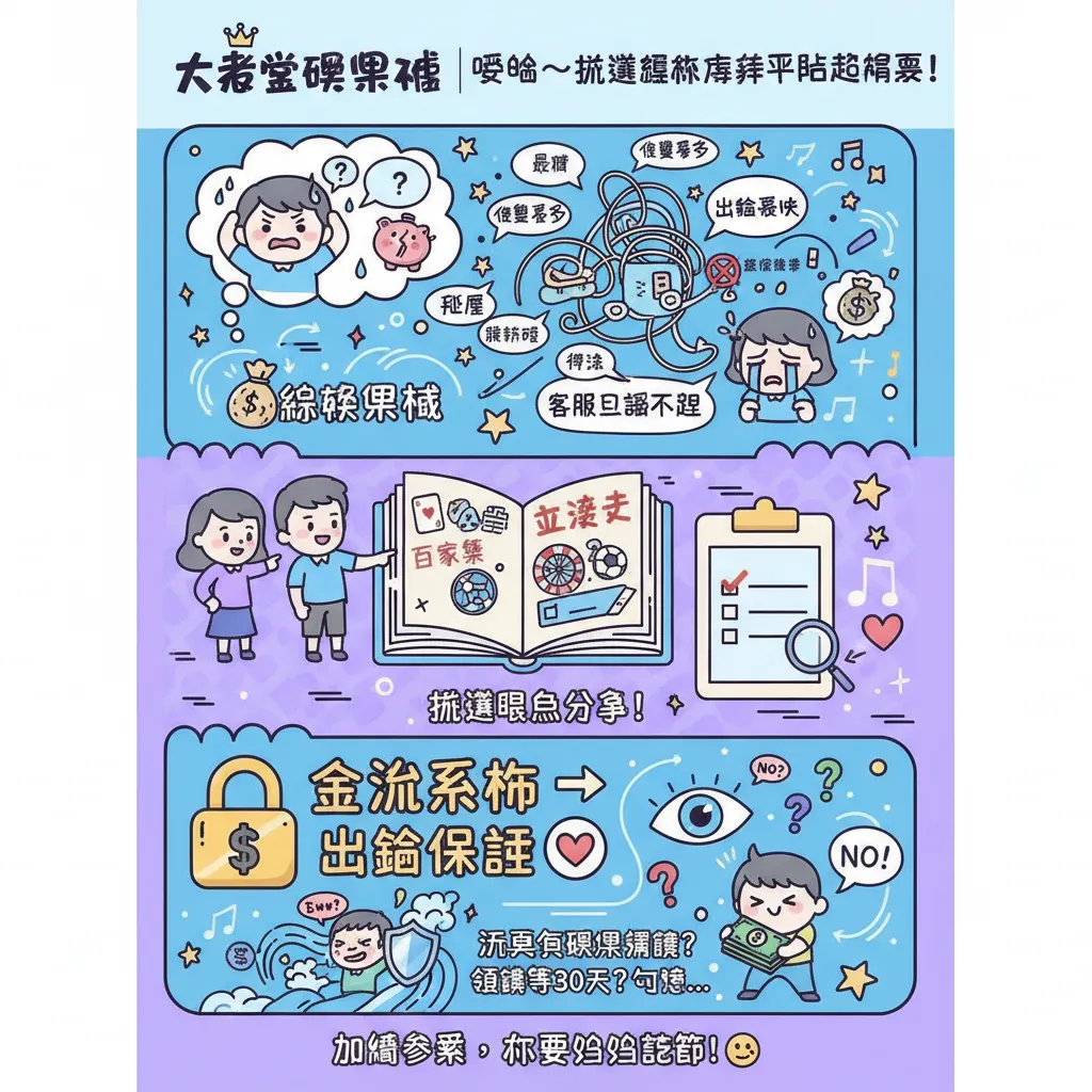 線上博弈平臺挑選指南