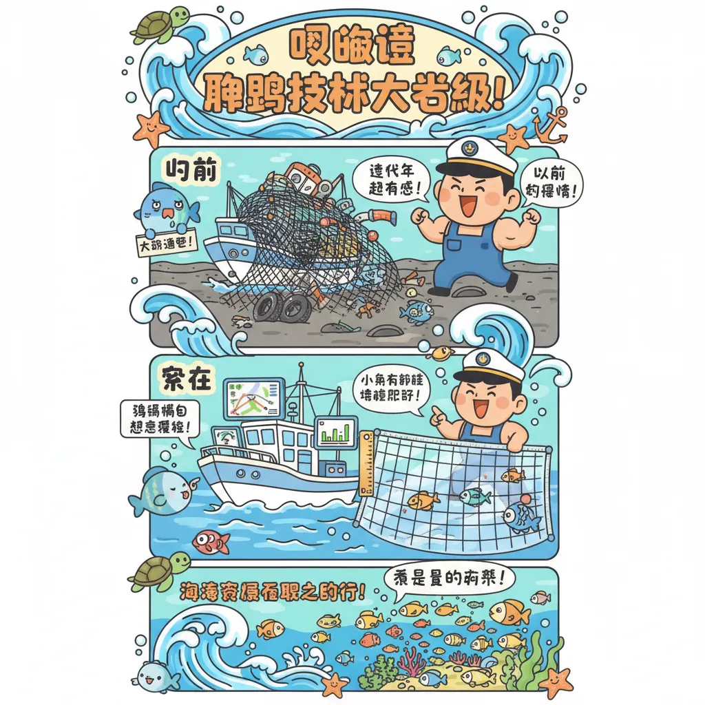 捕魚技術大升級：如何透過永續漁法保護海洋生態