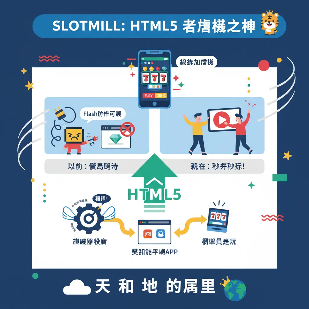 Slotmill 如何運用 HTML5 技術優化線上老虎機體驗