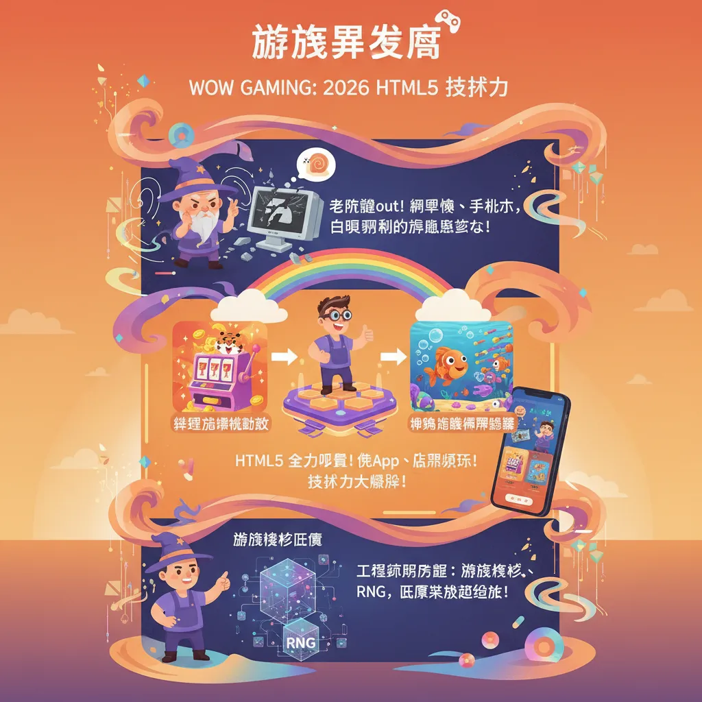 Wow Gaming 如何優化 HTML5 遊戲與 RNG 機制