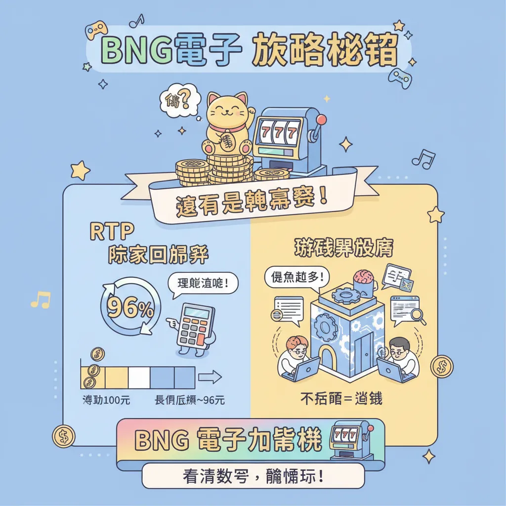 掌握BNG電子遊戲機制：集鴻運與RTP玩家回報率攻略