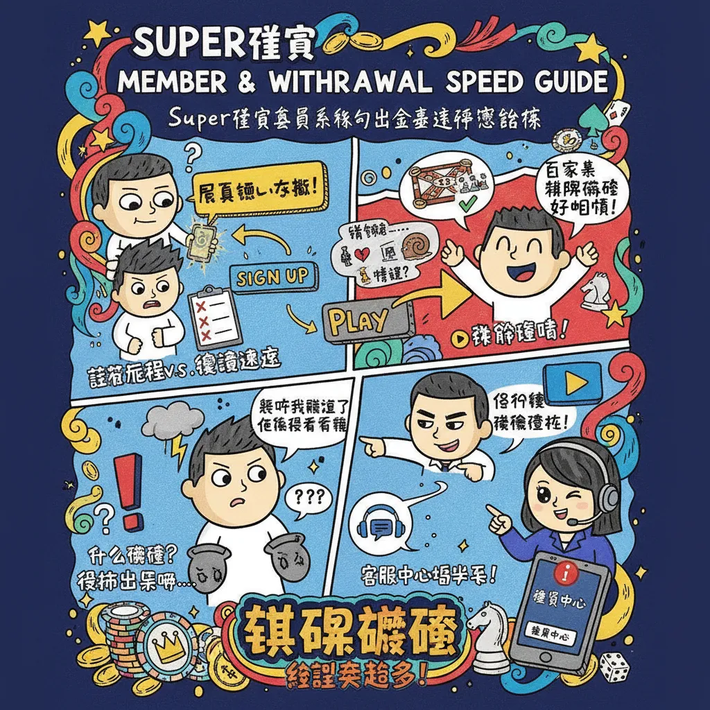 Super體育會員系統與出金速度評測指南