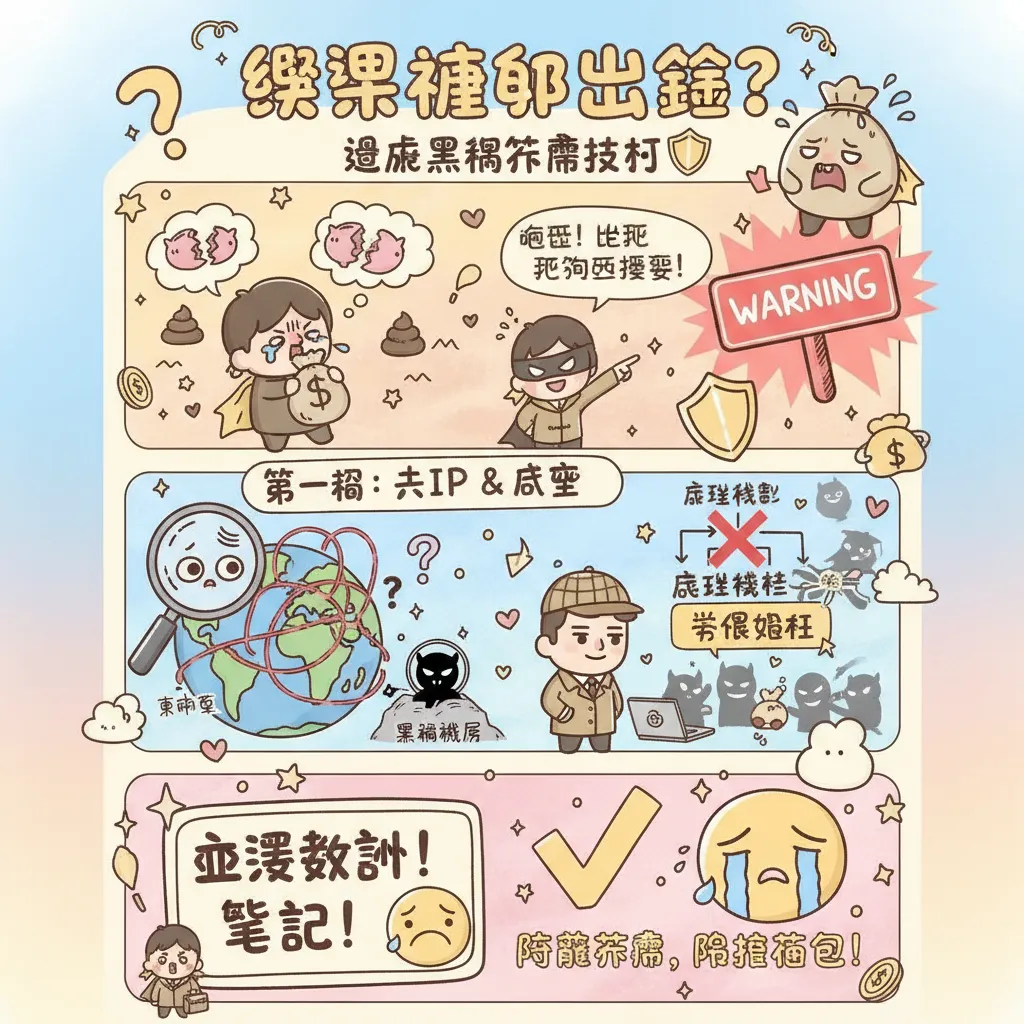 避開黑網詐騙技巧