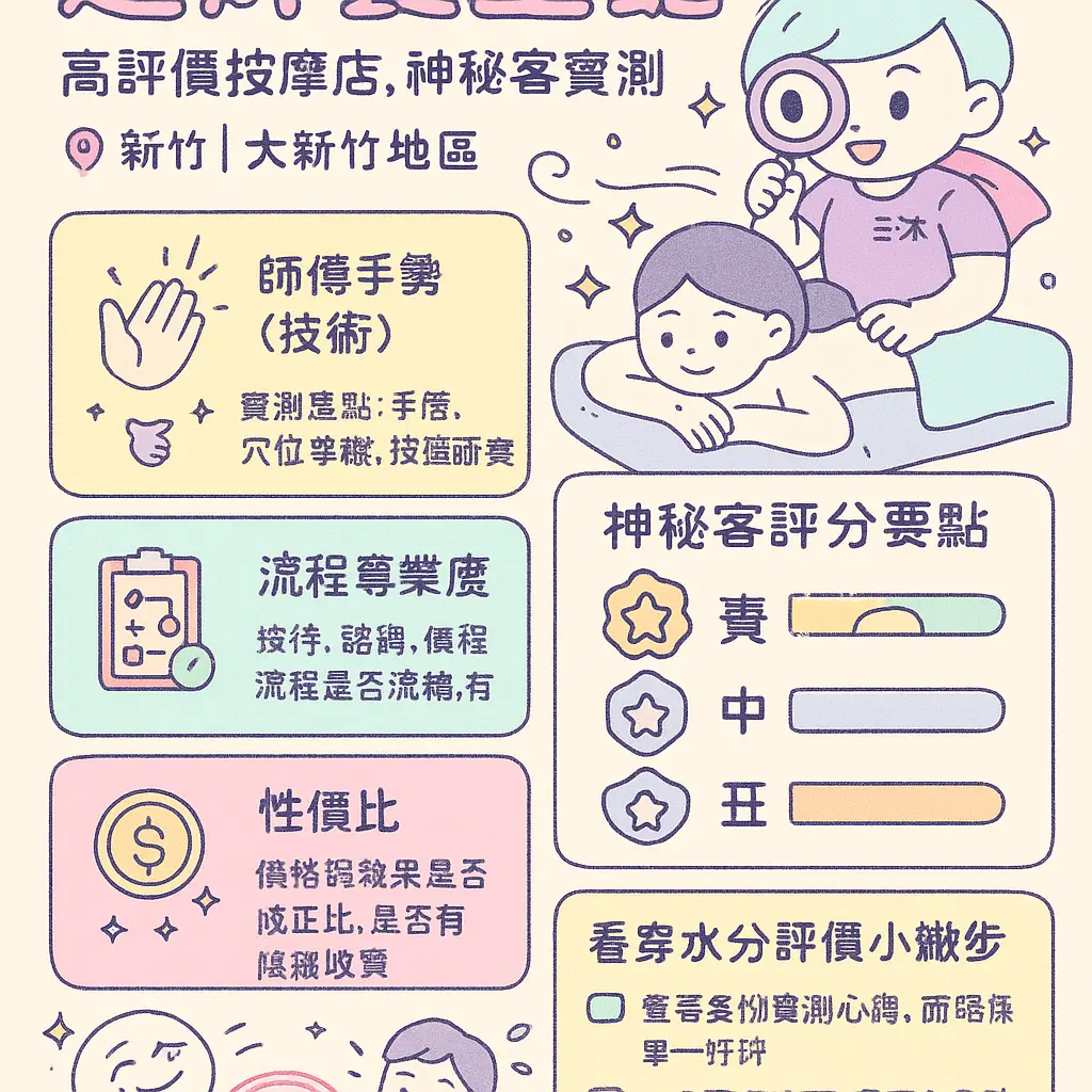 新竹按摩 - 三沐養生館